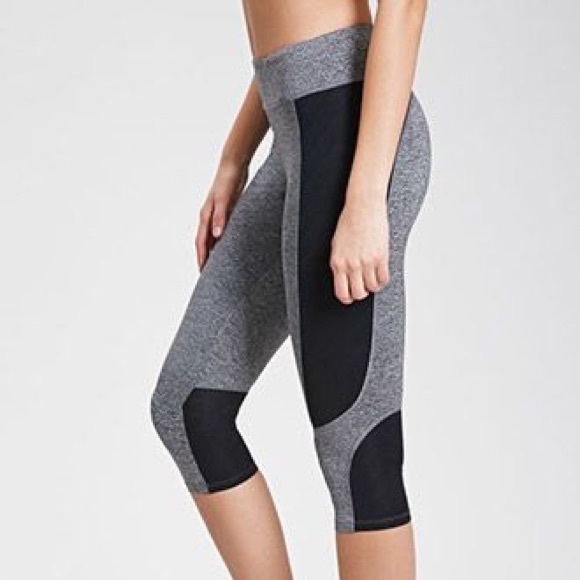 Forever 21 | Active Heather Capri Leggings - Picture 2 of 6